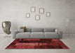 Transitional Red Washable Rugs