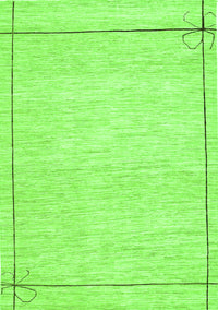 Solid Green Modern Rug, con286grn