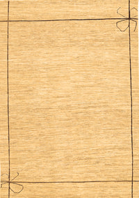 Solid Brown Modern Rug, con286brn