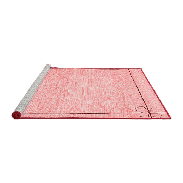 Modern Red Washable Rugs