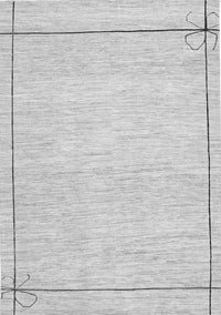 Solid Gray Modern Rug, con286gry