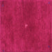 Square Abstract Pink Contemporary Rug, con2870pnk