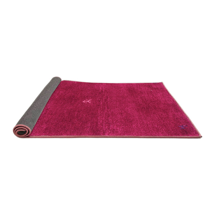 Sideview of Abstract Pink Contemporary Rug, con2870pnk