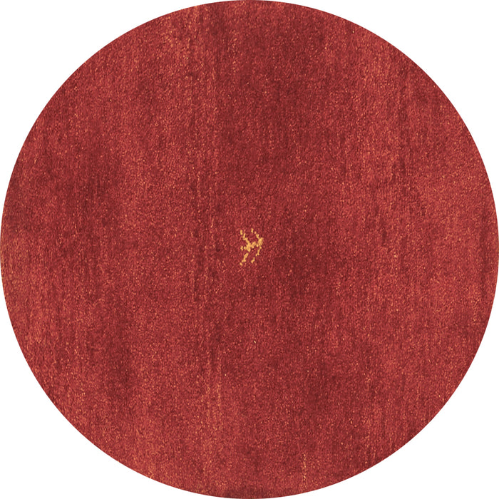 Round Machine Washable Abstract Brown Contemporary Rug, wshcon2870brn