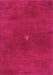 Machine Washable Abstract Pink Contemporary Rug, wshcon2870pnk