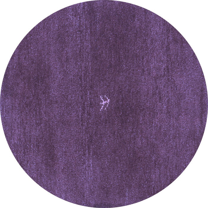 Round Machine Washable Abstract Blue Contemporary Rug, wshcon2870blu