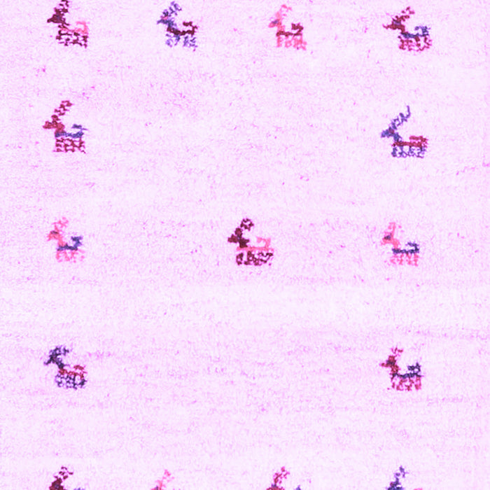 Machine Washable Solid Purple Modern Area Rugs, wshcon2871pur