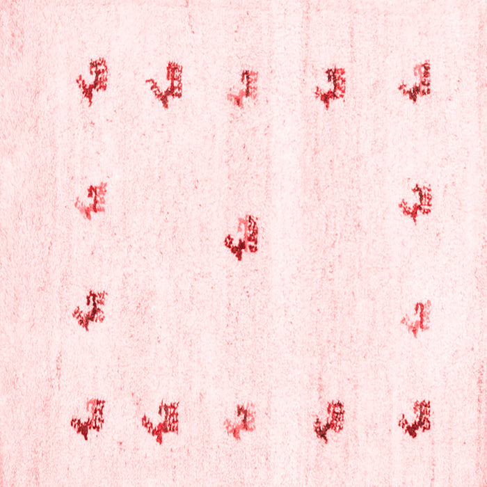 Machine Washable Solid Red Modern Rug, wshcon2871red