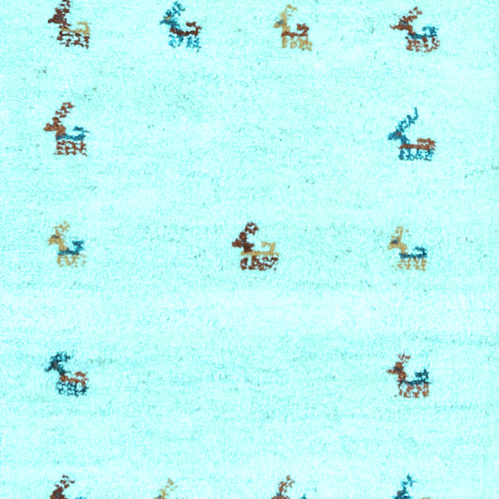 Machine Washable Solid Light Blue Modern Rug, wshcon2871lblu