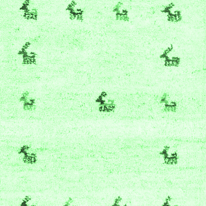 Solid Emerald Green Modern Rug, con2871emgrn