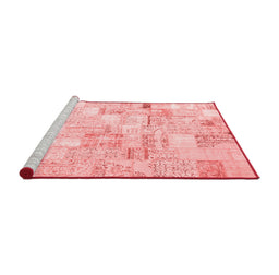 Transitional Red Washable Rugs