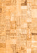 Patchwork Orange Transitional Rug, con2872org