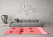 Contemporary Red Washable Rugs