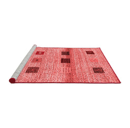 Contemporary Red Washable Rugs
