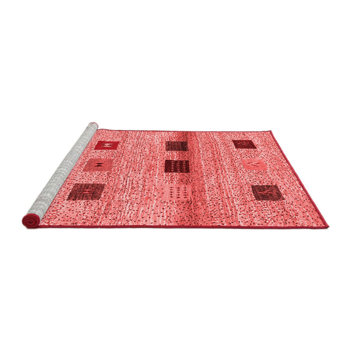 Contemporary Red Washable Rugs