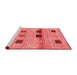 Contemporary Red Washable Rugs