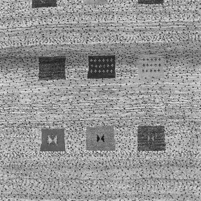 Serging Thickness of Machine Washable Abstract Gray Contemporary Rug, wshcon2873gry