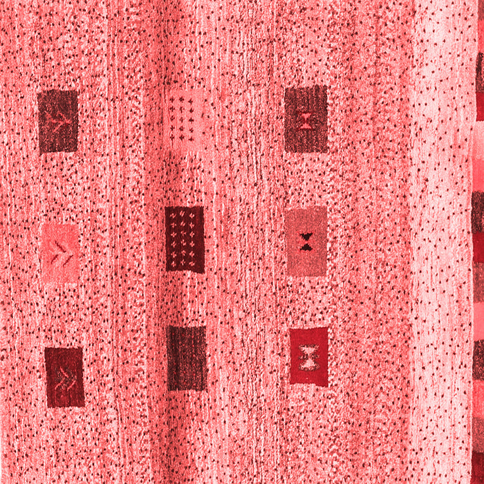 Abstract Red Contemporary Rug, con2873red