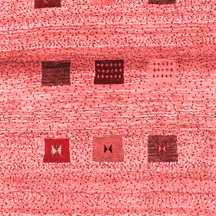 Abstract Red Contemporary Area Rugs