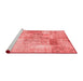 Transitional Red Washable Rugs