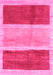 Abstract Pink Contemporary Rug, con2876pnk