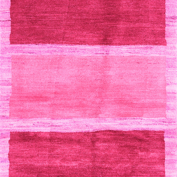 Machine Washable Abstract Pink Contemporary Rug, wshcon2876pnk