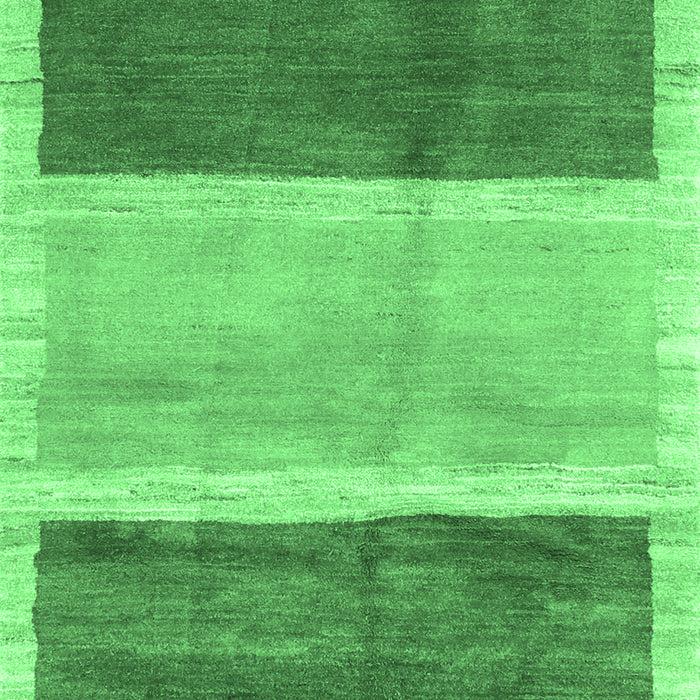 Abstract Emerald Green Contemporary Rug, con2876emgrn