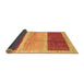 Sideview of Abstract Brown Contemporary Rug, con2876brn