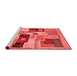 Contemporary Red Washable Rugs