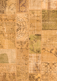 Patchwork Orange Transitional Rug, con2879org