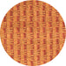 Machine Washable Abstract Orange Contemporary Area Rugs, wshcon287org