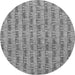 Square Abstract Gray Contemporary Rug, con287gry