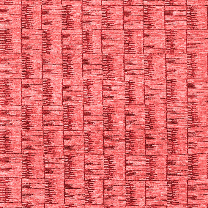 Machine Washable Abstract Red Contemporary Rug, wshcon287red