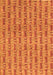 Abstract Orange Contemporary Rug, con287org