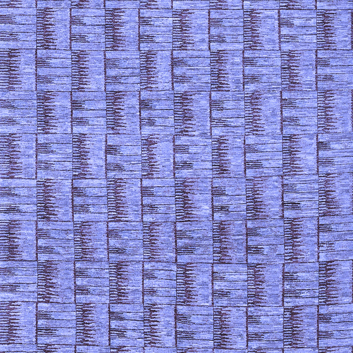 Abstract Blue Contemporary Rug, con287blu
