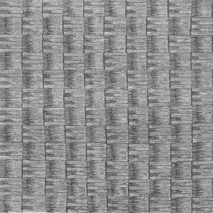 Serging Thickness of Abstract Gray Contemporary Rug, con287gry