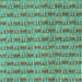 Square Abstract Turquoise Contemporary Rug, con287turq