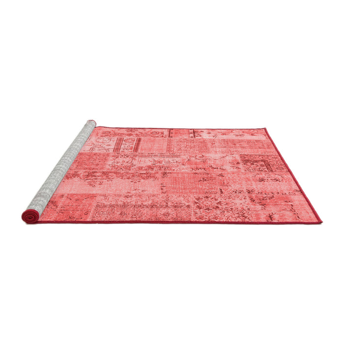 Transitional Red Washable Rugs