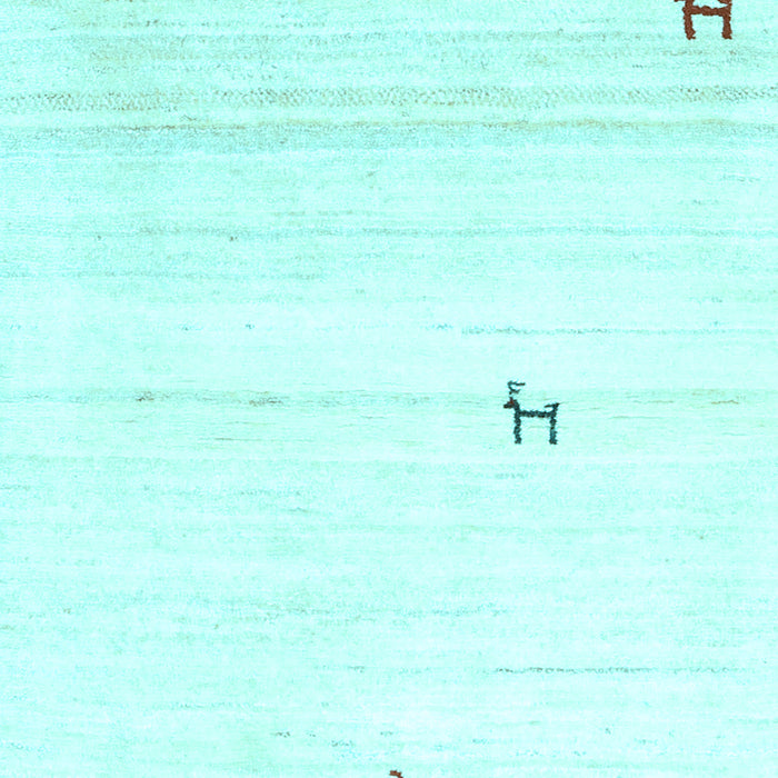 Solid Light Blue Modern Rug, con2884lblu