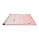 Modern Red Washable Rugs