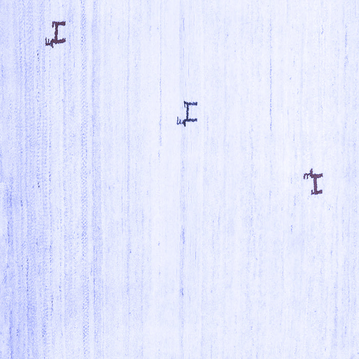 Square Solid Blue Modern Rug, con2884blu