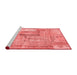 Transitional Red Washable Rugs