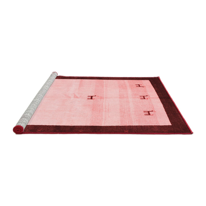 Modern Red Washable Rugs