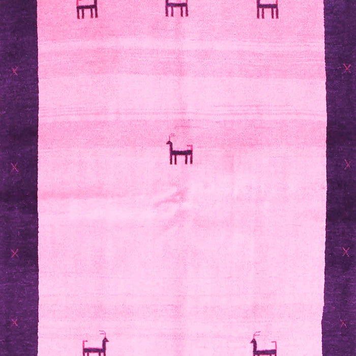 Solid Pink Modern Rug, con2888pnk