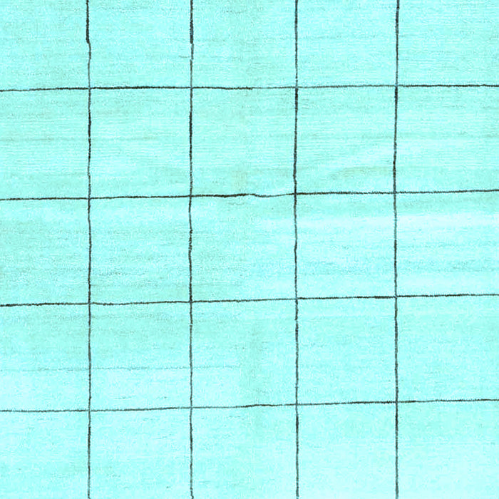 Machine Washable Solid Light Blue Modern Rug, wshcon2889lblu