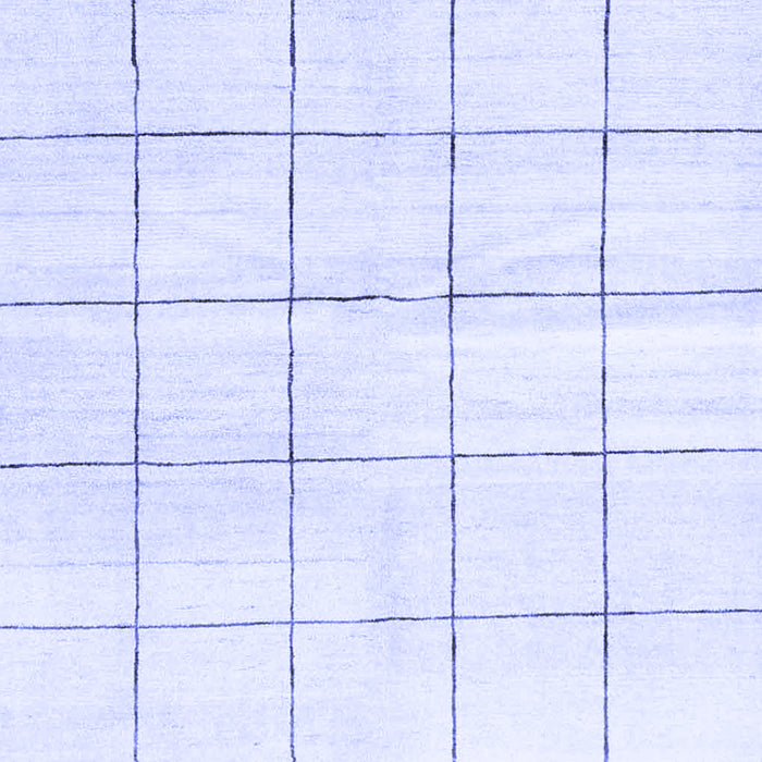 Solid Blue Modern Rug, con2889blu