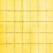 Square Machine Washable Solid Yellow Modern Rug, wshcon2889yw