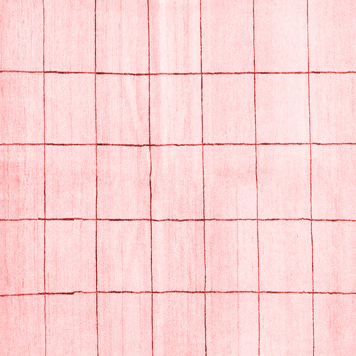 Solid Red Modern Rug, con2889red