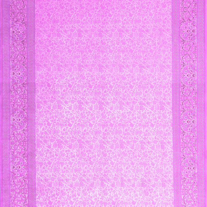 Machine Washable Abstract Purple Contemporary Area Rugs, wshcon288pur