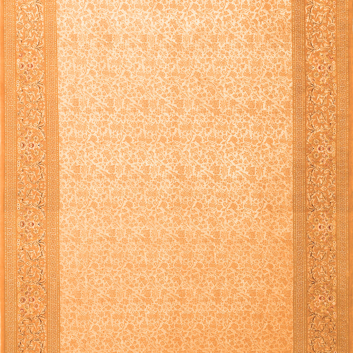Abstract Orange Contemporary Rug, con288org